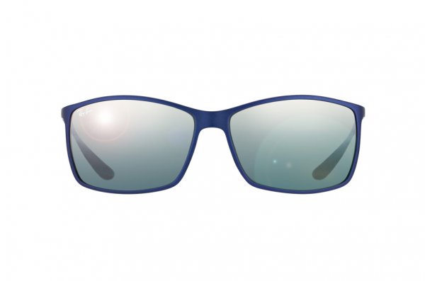   Ray-Ban Liteforce RB4179-6015-88 Matte Blue | Grey Silver Mirror