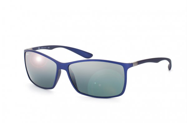   Ray-Ban Liteforce RB4179-6015-88 Matte Blue | Grey Silver Mirror
