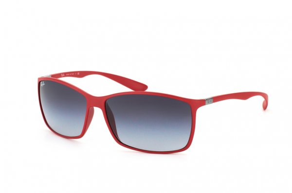   Ray-Ban Liteforce RB4179-6018-8G Matte Red | Gradient Grey