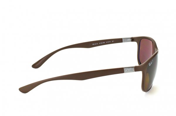   Ray-Ban Liteforce RB4213-6124-83 Brown | Brown Polarized