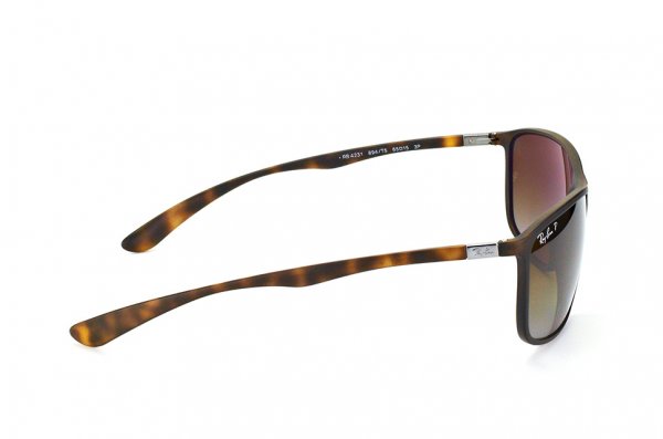   Ray-Ban Liteforce RB4231-894-T5 Dark Havana| APX Brown Gradient Polarized