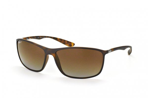   Ray-Ban Liteforce RB4231-894-T5 Dark Havana| APX Brown Gradient Polarized