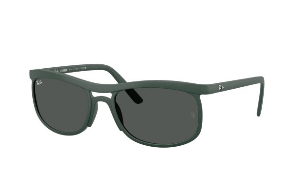 Sunglasses Ray-Ban Liteforce RB4452-6016-87 Matt Green | Dark Grey