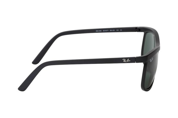   Ray-Ban Liteforce RB4452-601S-71 Matt Black | Natural Green