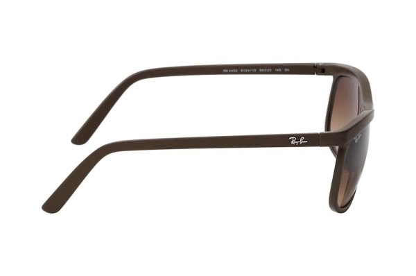 Sunglasses Ray-Ban Liteforce RB4452-6124-13 Dark Brown | Gradient Brown