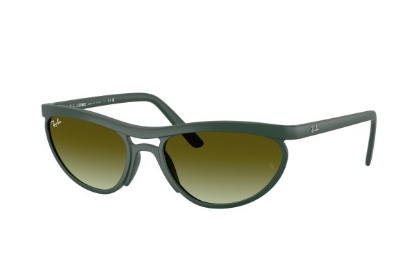 Sunglasses Ray-Ban Liteforce RB4453-6016-E8 Matt Green | Light Green Gradient