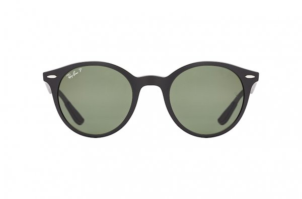   Ray-Ban Liteforce Round RB4296-601S-9A Matt Black | Natural Green Polarized
