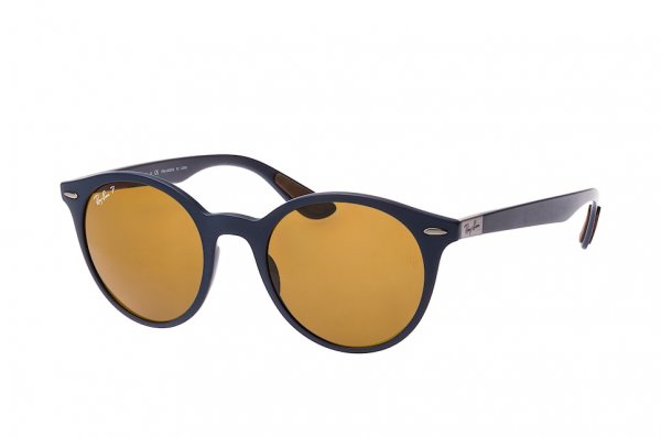   Ray-Ban Liteforce Round RB4296-6331-83 Blue | Brown Polarized
