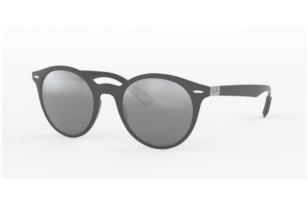   Ray-Ban Liteforce Round RB4296-6332-88 Dark Grey | Silver Mirror