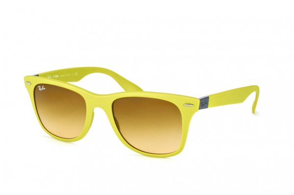   Ray-Ban Liteforce Wayfarer RB4195-6085-2L Yellow | Brown Yellow Gradient