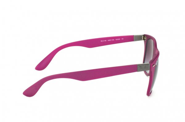   Ray-Ban Liteforce Wayfarer RB4195-6087-4Q Lilac | Violet Faded Grey