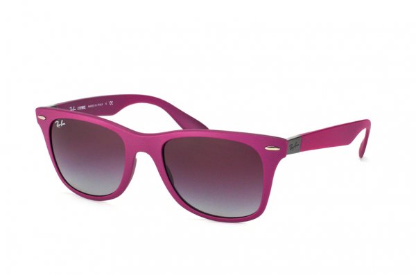   Ray-Ban Liteforce Wayfarer RB4195-6087-4Q Lilac | Violet Faded Grey