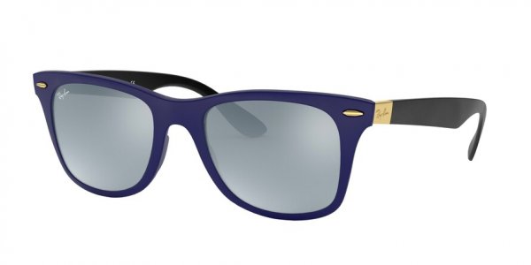   Ray-Ban Liteforce Wayfarer RB4195-6248-30 Blue / Black | Grey Mirror