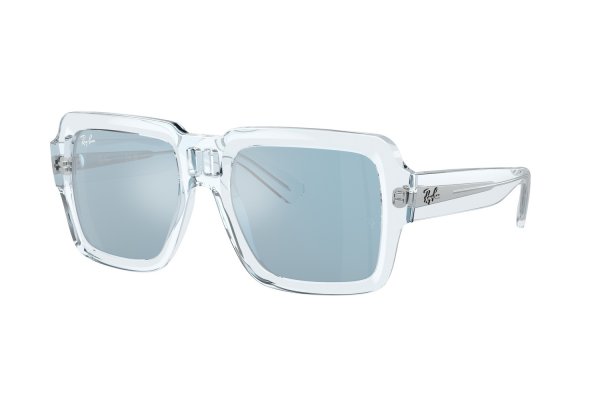   Ray-Ban Magellan RB4408-6729-1N Transparent | Blue Mirror