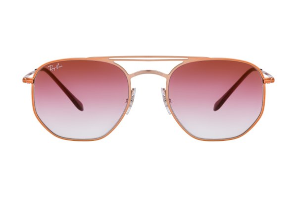   Ray-Ban Marshal Double Bridge RB3609-9141-0T Dark Arista | Red Gradient Mirror