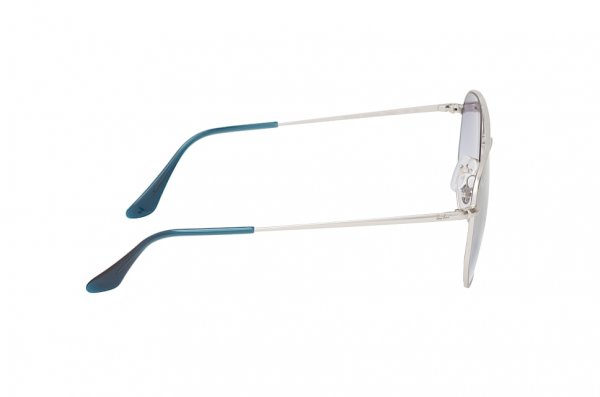   Ray-Ban Marshal Double Bridge RB3609-9142-0S Matt Silver | Gradient Blue Mirror