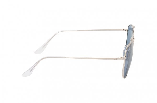  Ray-Ban Marshal RB3648-003-56 Silver | Light Blue Mirror