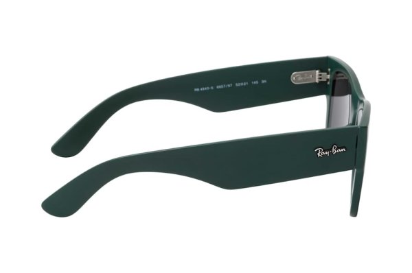   Ray-Ban Mega Wayfarer Liteforce RB4840S-6657-87 Dark Green | Dark Grey