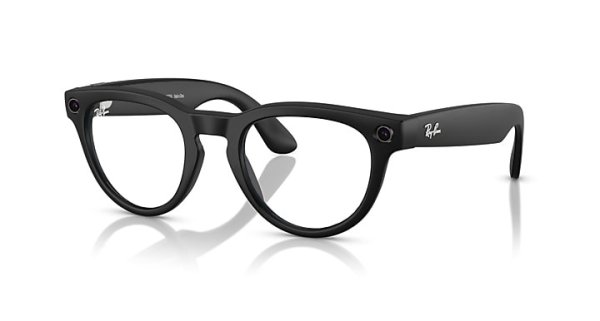   Ray-Ban Meta Headliner RW4009-601S-1Z Matt Black | Clear / Grey