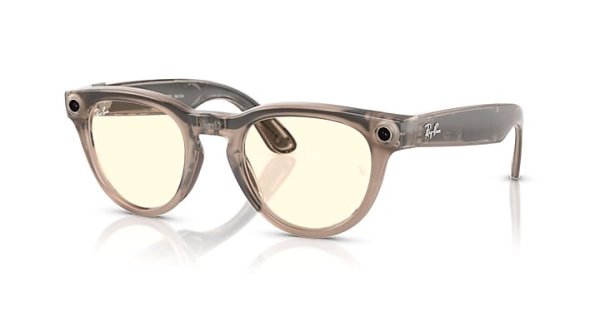   Ray-Ban Meta Headliner RW4009-6705-ZX Spotted Grey | Clear / Dark Yellow