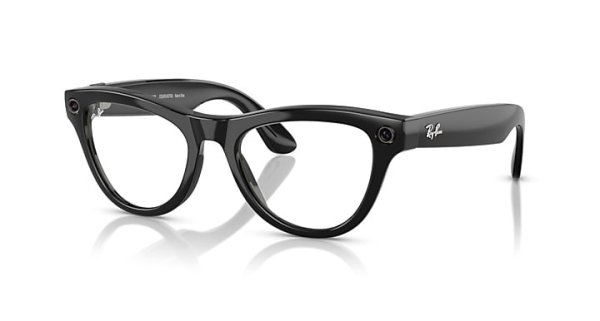   Ray-Ban Meta Skyler RW4010-601-CH Black | Natural Green Polarized