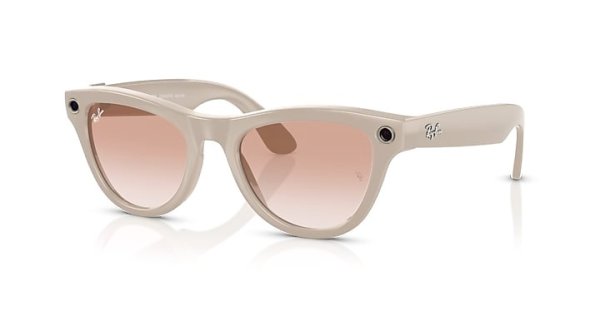 Sunglasses Ray-Ban Meta Skyler RW4010-6700-13 Chalky Gray | Pink Gradient