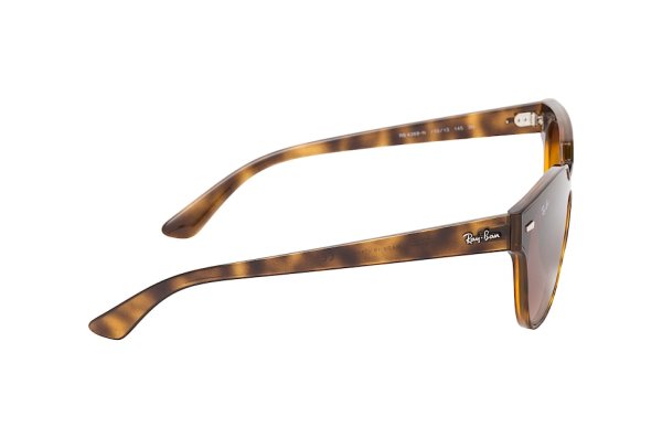 Sunglasses Ray-Ban Meteor-Flat-Lenses RB4368N-710-13 Havana | Gradient Brown
