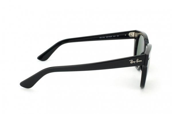   Ray-Ban Meteor RB4168-601 Black/Natural Green (G-15XLT)