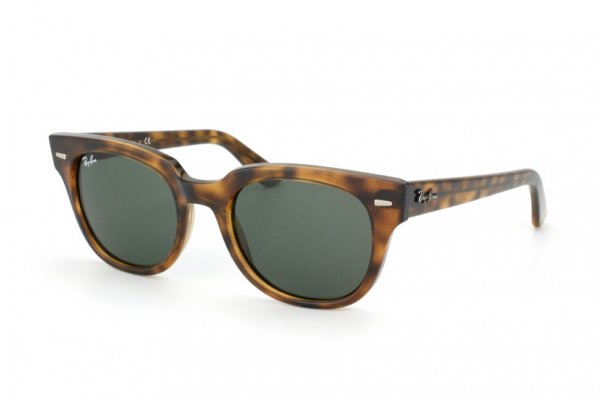   Ray-Ban Meteor RB4168-710 Shiny Avana/Natural Green (G-15XLT)