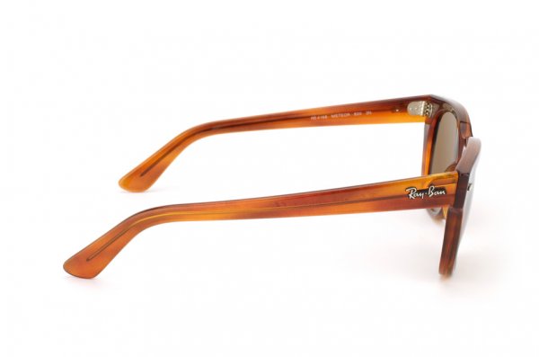   Ray-Ban Meteor RB4168-820 Striped Havana/Natural Brown (B-15XLT)