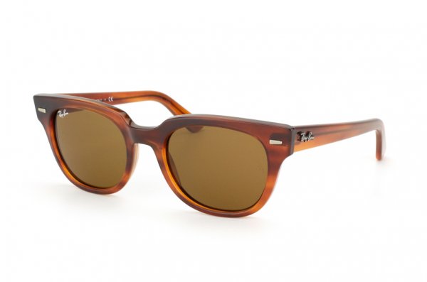   Ray-Ban Meteor RB4168-820 Striped Havana/Natural Brown (B-15XLT)
