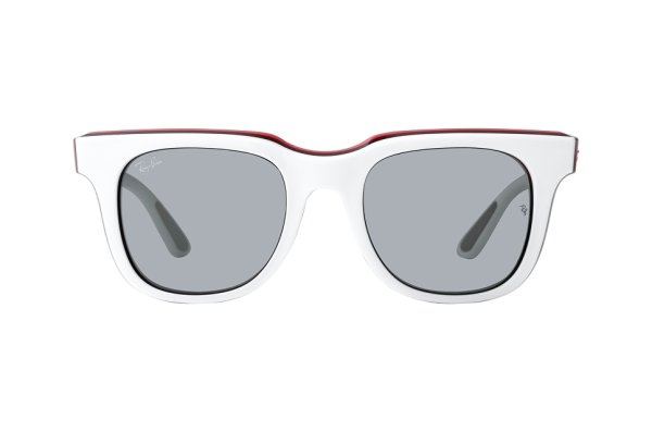 Sunglasses Ray-Ban Meteor RB4368-6519-6G White | Silver Mirror