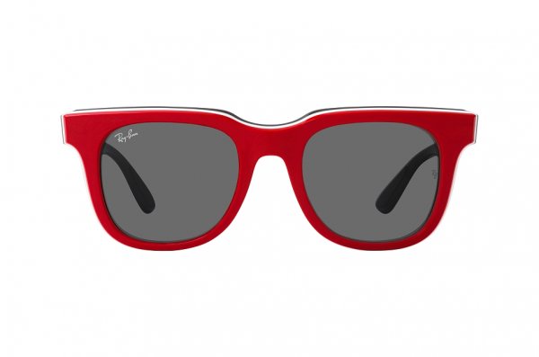   Ray-Ban Meteor RB4368-6520-87 Red / Dark Grey | Dark Grey