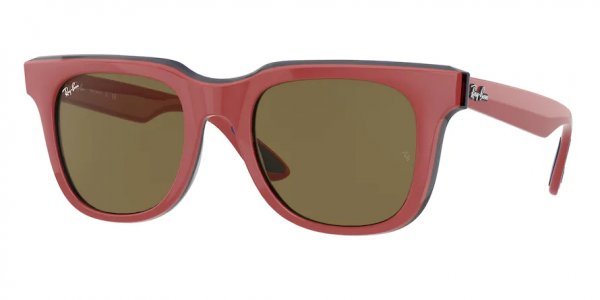   Ray-Ban Meteor RB4368-6522-73 Red | Dark Brown