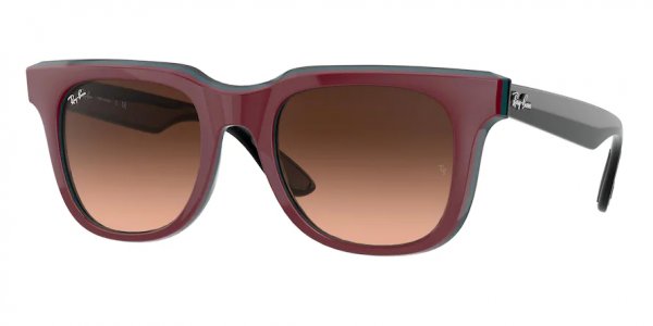 Sunglasses Ray-Ban Meteor RB4368-6526-A5 Vinous / Black  | Dark Brown Gradient
