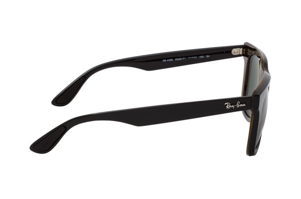 Sunglasses Ray-Ban Meteor RB4368-6528-71 Black | Dark Green
