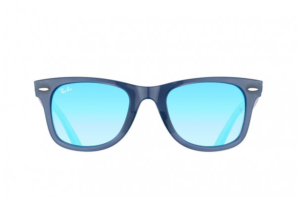   Ray-Ban Modified Wayfarer RB4340-6232-4O Blue | Blue Gradient Mirror