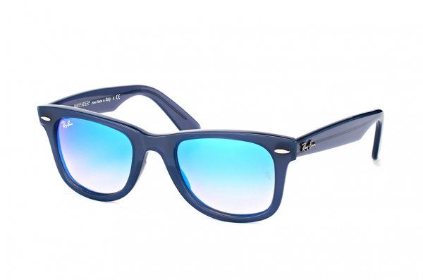   Ray-Ban Modified Wayfarer RB4340-6232-4O Blue | Blue Gradient Mirror