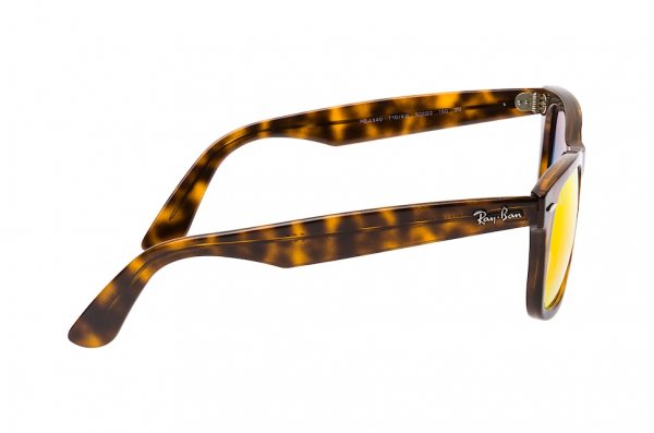  Ray-Ban Modified Wayfarer RB4340-710-4W Havana | Orange Gradient Mirror