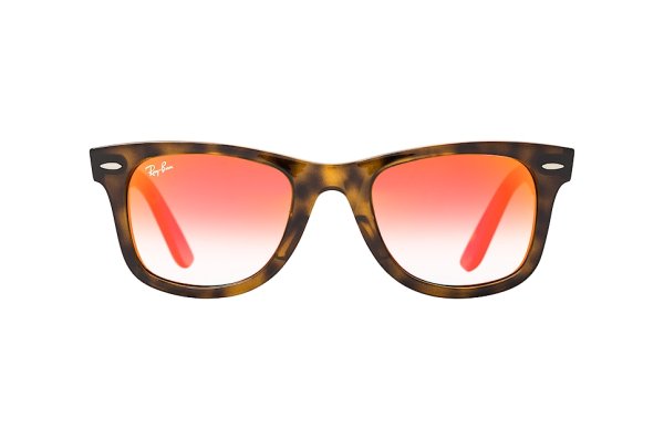   Ray-Ban Modified Wayfarer RB4340-710-4W Havana | Orange Gradient Mirror