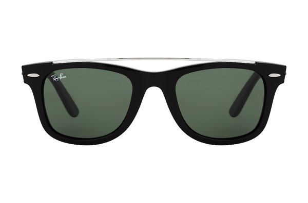   Ray-Ban Modified Wayfarer RB4540-601-31 Black | Natural Green