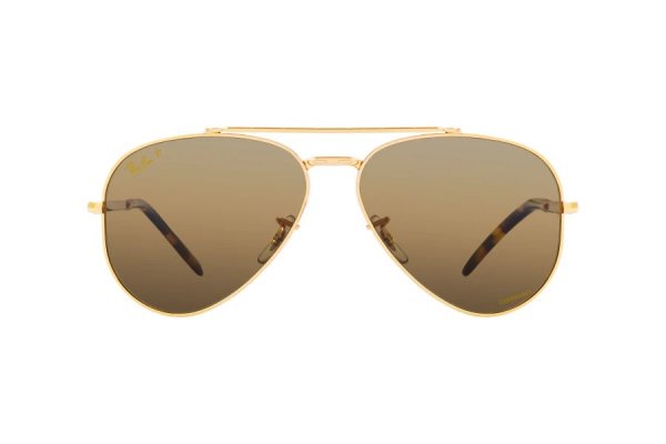  Ray-Ban New Aviator RB3625-9196-G5 Legend Gold | Dark Brown Bi-Gradient Polarized