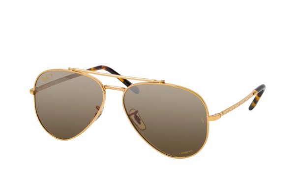   Ray-Ban New Aviator RB3625-9196-G5 Legend Gold | Dark Brown Bi-Gradient Polarized