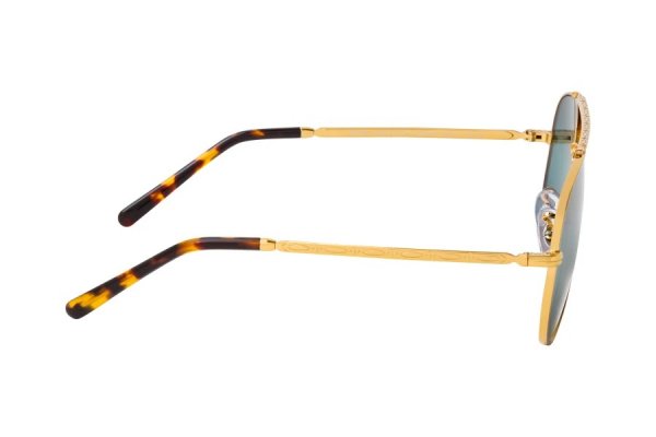   Ray-Ban New Aviator RB3625-9196-G6 Legend Gold | Blue Mirror Polarized