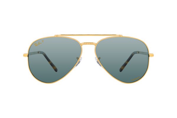   Ray-Ban New Aviator RB3625-9196-G6 Legend Gold | Blue Mirror Polarized