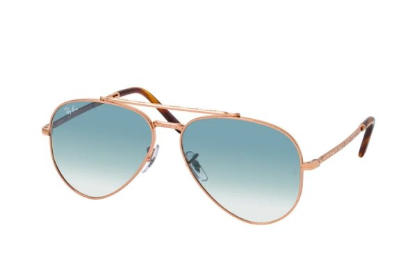 Sunglasses Ray-Ban New Aviator RB3625-9202-3F Bronze | Natural Blue Gradient