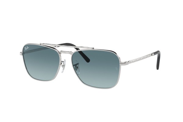   Ray-Ban New Caravan RB3636-003-3M Silver | Blue Gradient