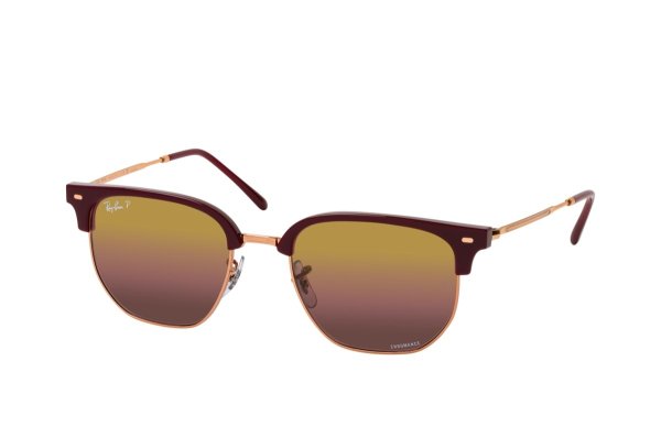   Ray-Ban New Clubmaster RB4416-6654-G9 Brown / Dark Bronze | Pink Mirror Polarized