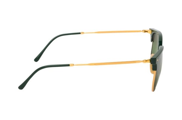   Ray-Ban New Clubmaster RB4416-6655-G4 Dark Green / Arista | Blue Mirror Polarized