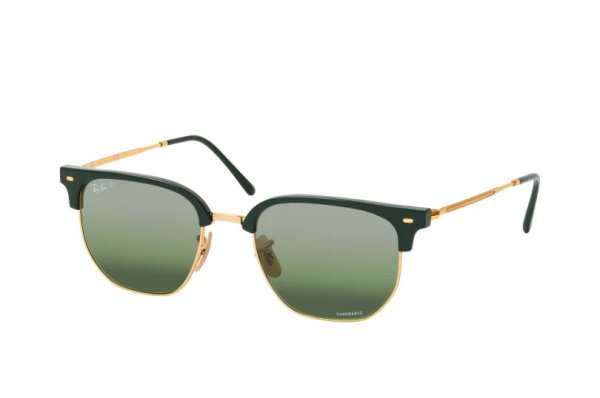   Ray-Ban New Clubmaster RB4416-6655-G4 Dark Green / Arista | Blue Mirror Polarized
